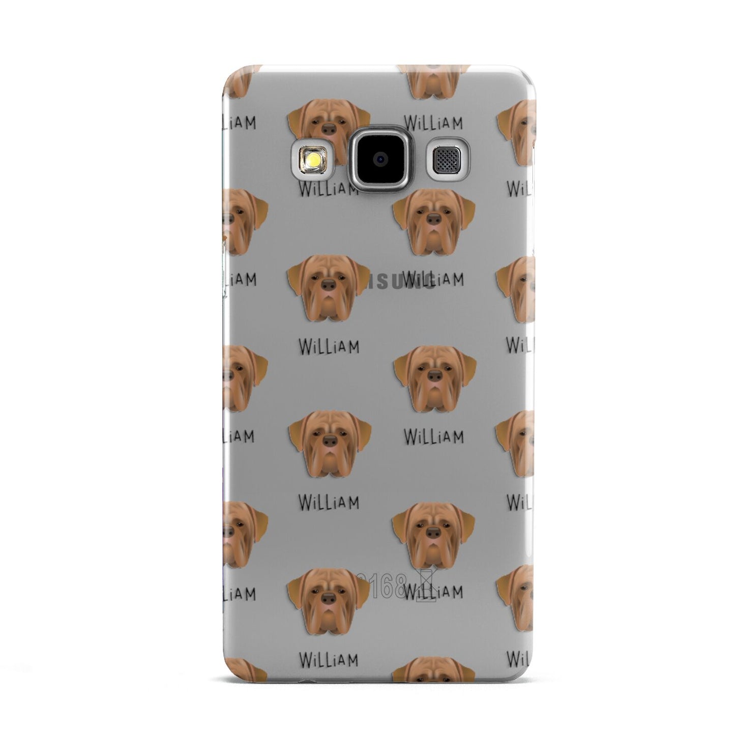 Dogue de Bordeaux Icon with Name Samsung Galaxy A5 Case