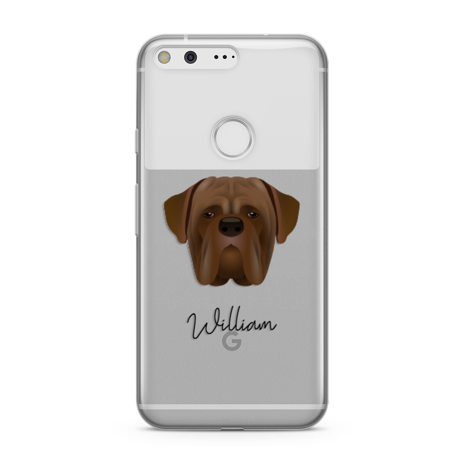 Dogue de Bordeaux Personalised Google Pixel Case