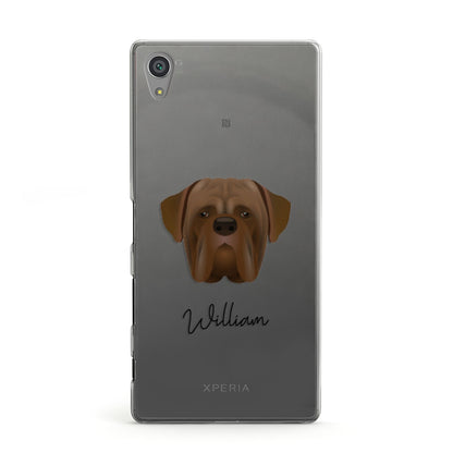 Dogue de Bordeaux Personalised Sony Xperia Case