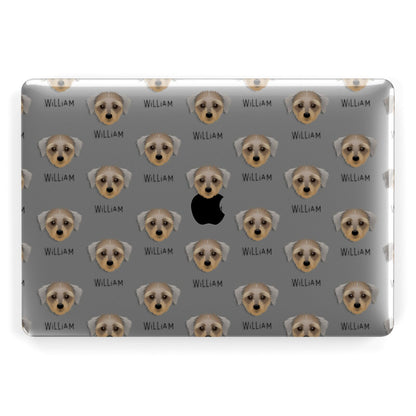 Dorkie Icon with Name Apple MacBook Case