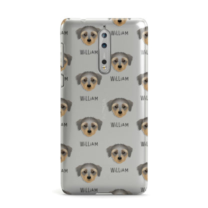 Dorkie Icon with Name Nokia Case