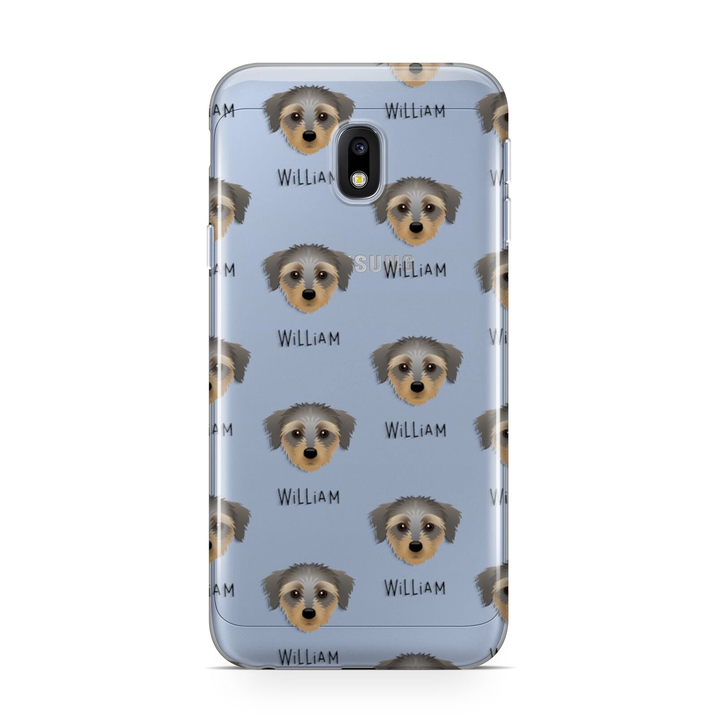 Dorkie Icon with Name Samsung Galaxy J3 2017 Case