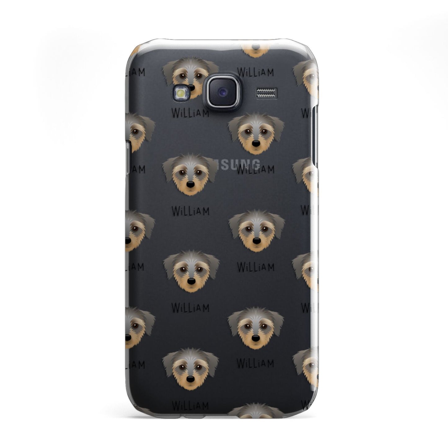 Dorkie Icon with Name Samsung Galaxy J5 Case