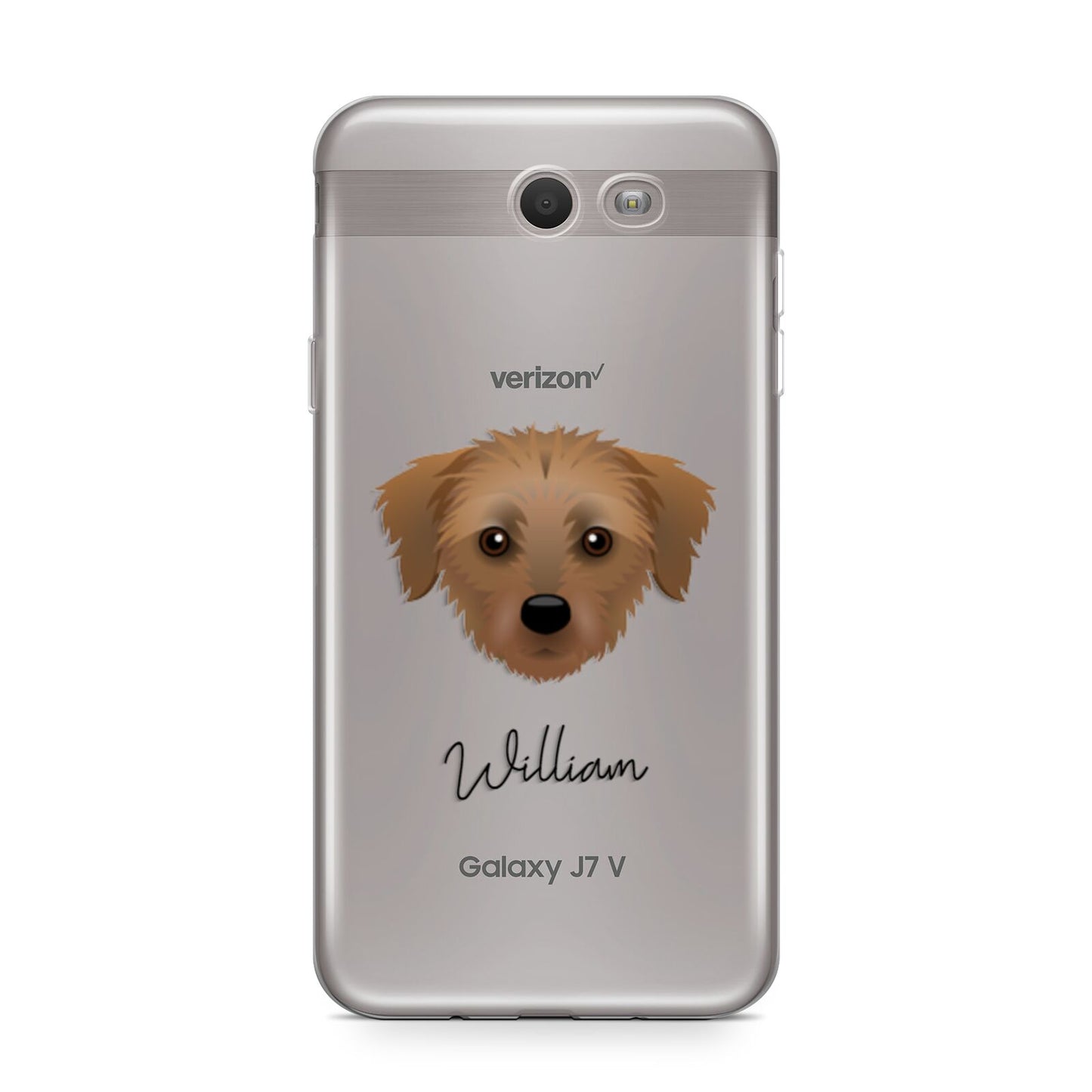 Dorkie Personalised Samsung Galaxy J7 2017 Case