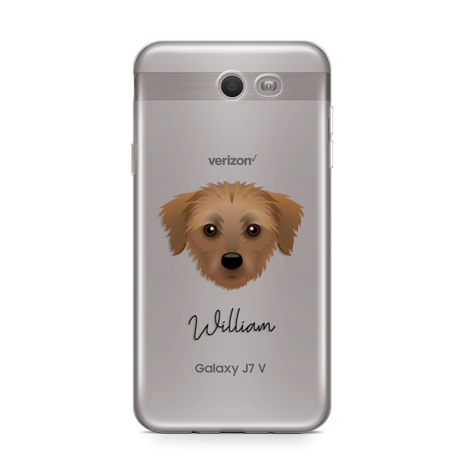 Dorkie Personalised Samsung Galaxy J7 2017 Case