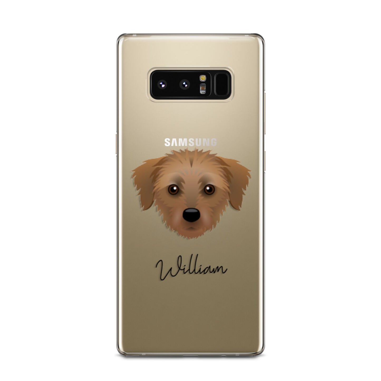 Dorkie Personalised Samsung Galaxy Note 8 Case