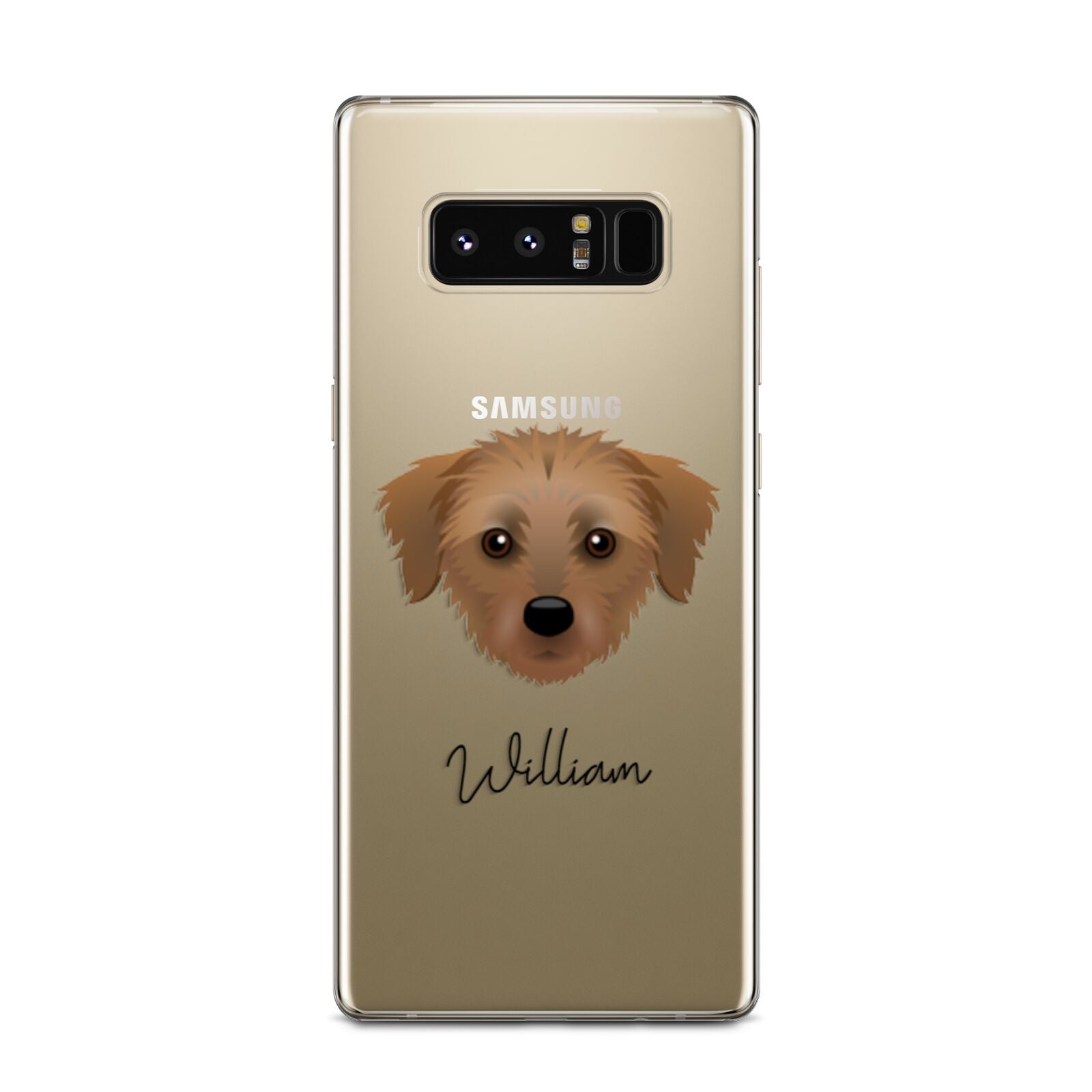 Dorkie Personalised Samsung Galaxy Note 8 Case