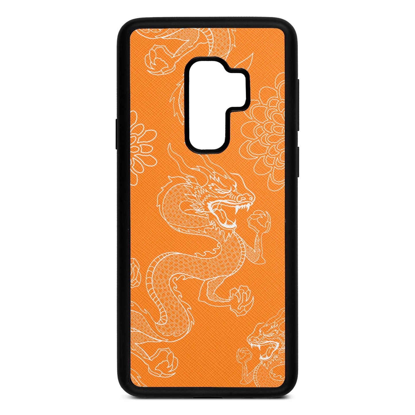 Dragons Saffron Saffiano Leather Samsung S9 Plus Case