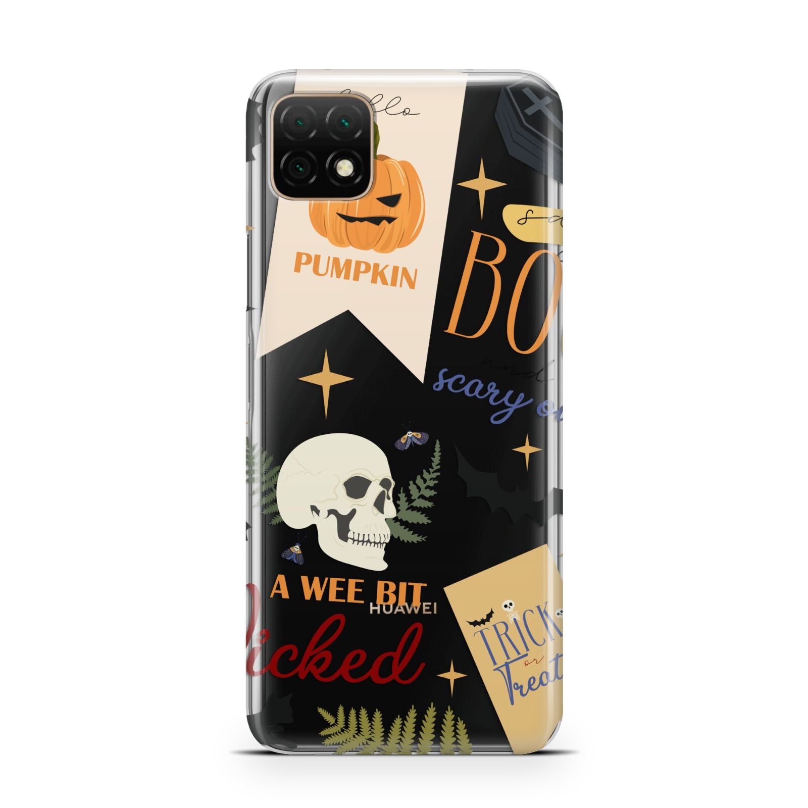 Dramatic Halloween Illustrations Huawei Enjoy 20 Phone Case