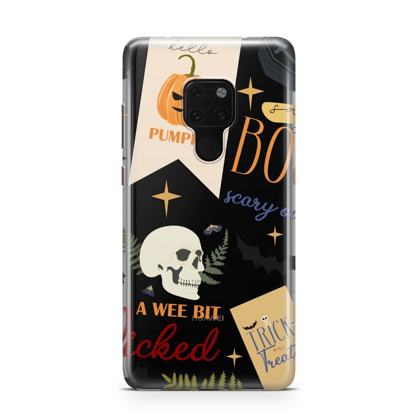 Dramatic Halloween Illustrations Huawei Mate 20 Phone Case