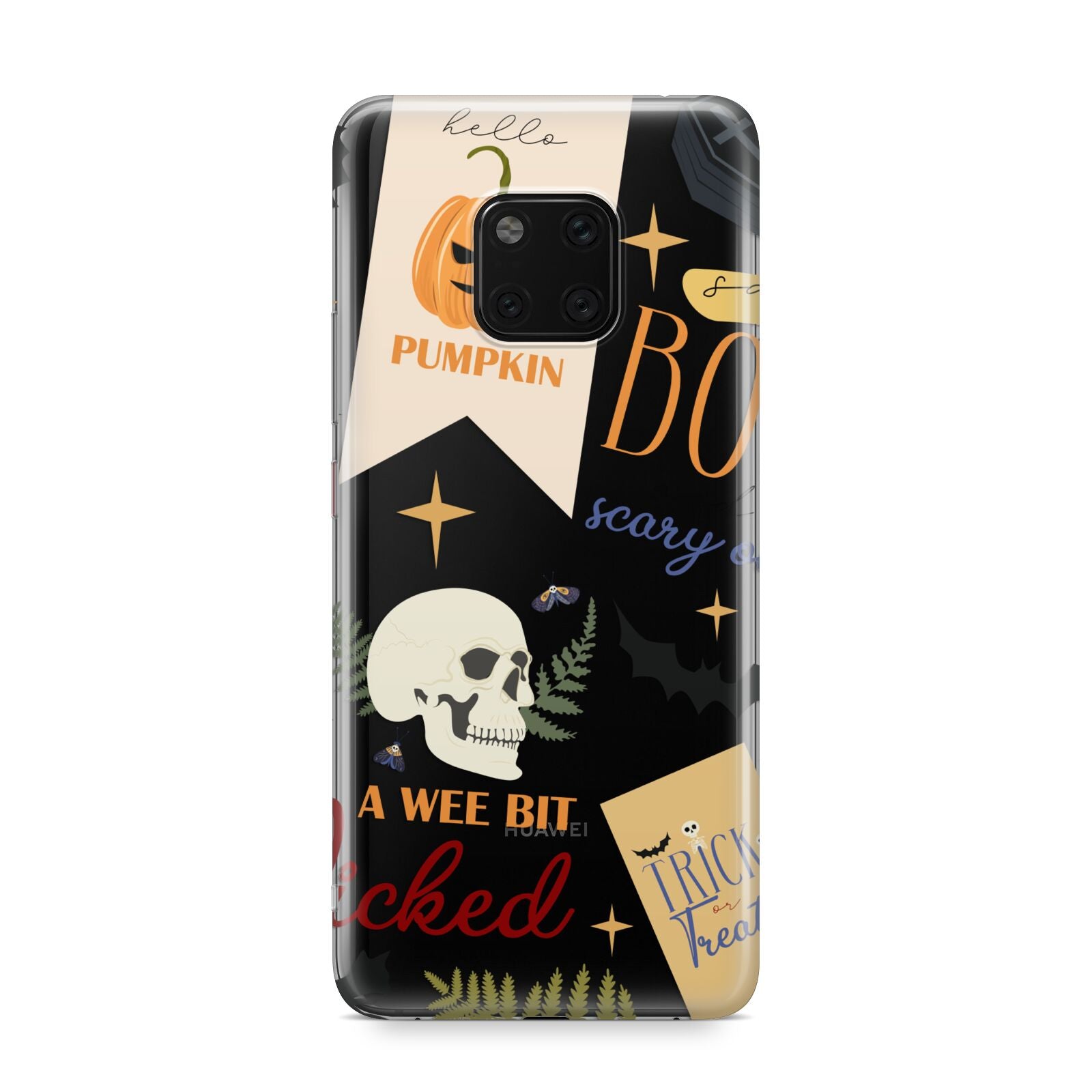 Dramatic Halloween Illustrations Huawei Mate 20 Pro Phone Case