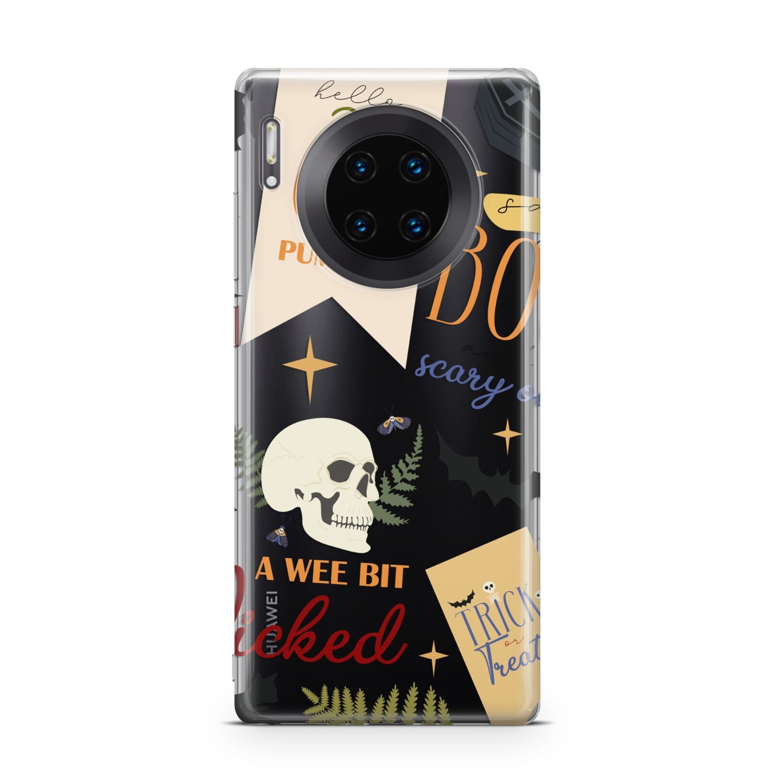 Dramatic Halloween Illustrations Huawei Mate 30 Pro Phone Case