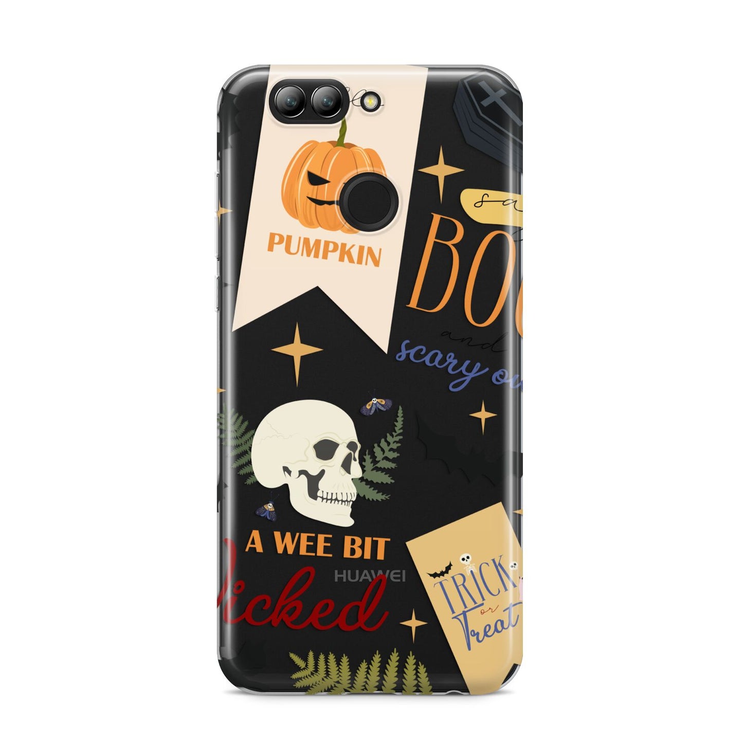 Dramatic Halloween Illustrations Huawei Nova 2s Phone Case