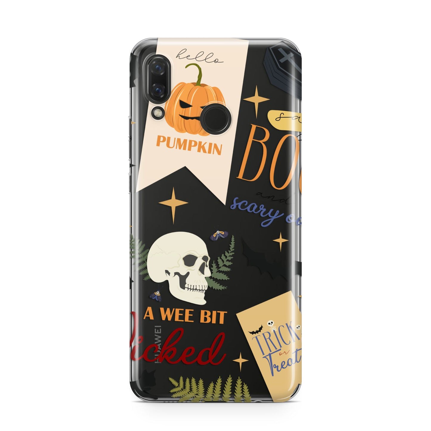 Dramatic Halloween Illustrations Huawei Nova 3 Phone Case