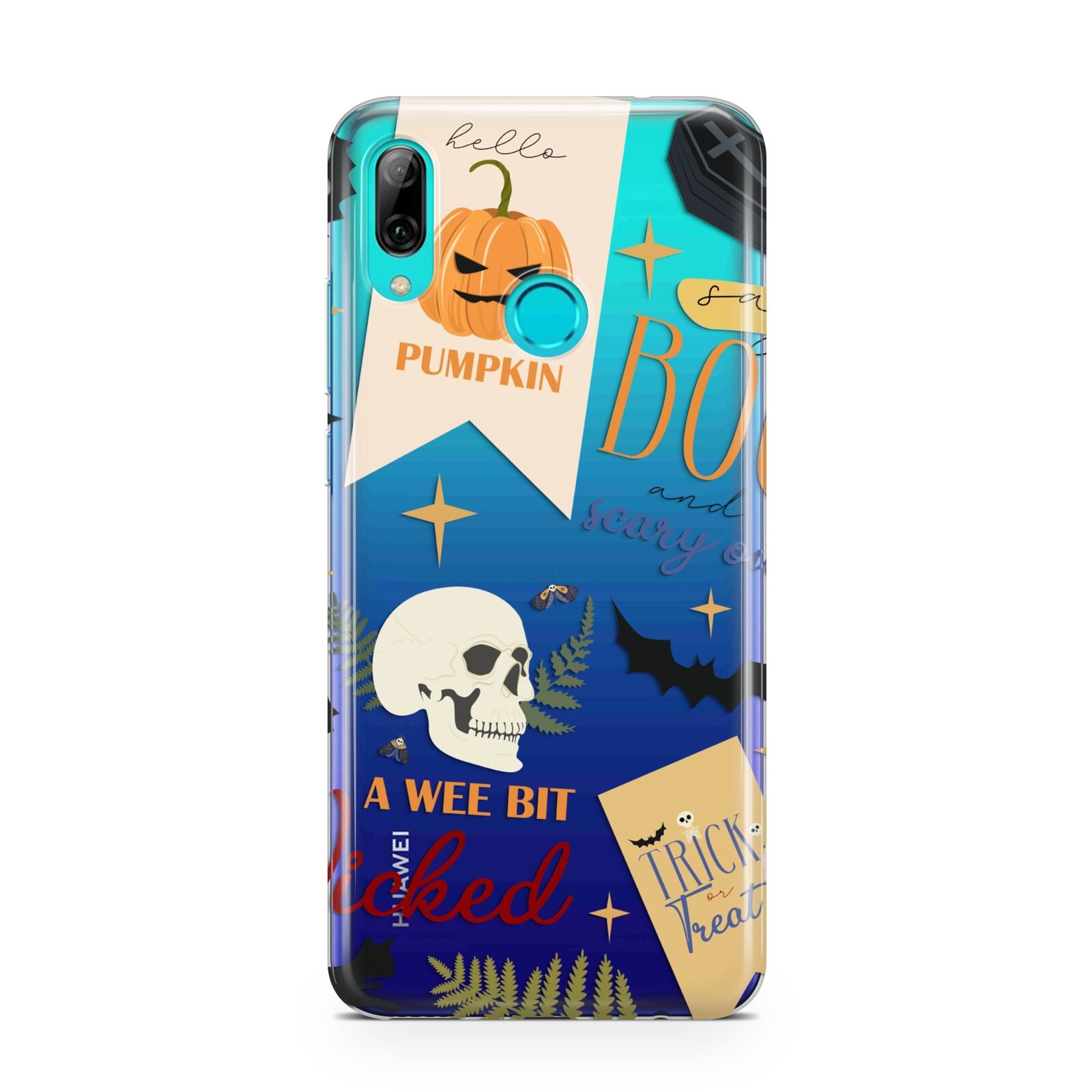 Dramatic Halloween Illustrations Huawei P Smart 2019 Case