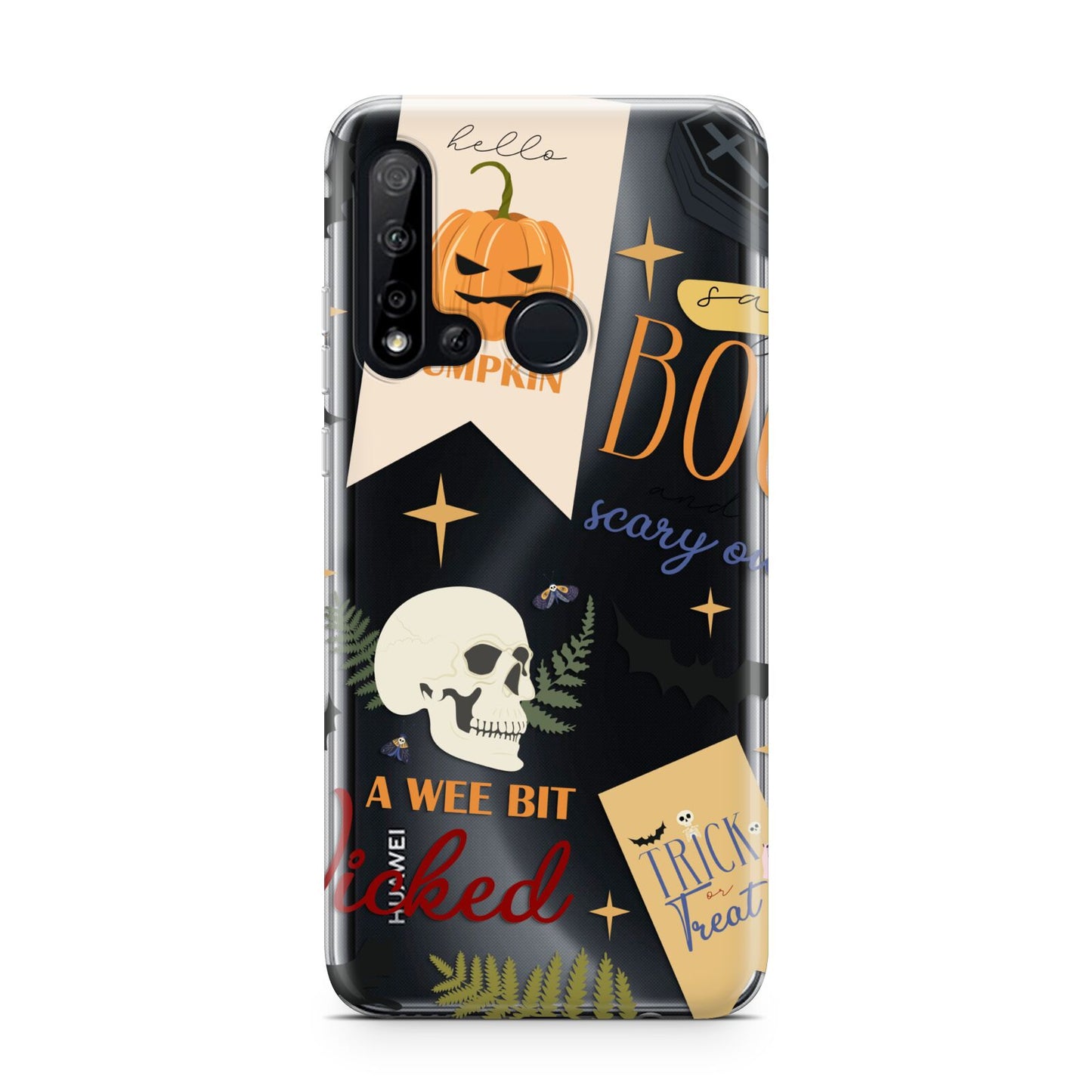 Dramatic Halloween Illustrations Huawei P20 Lite 5G Phone Case