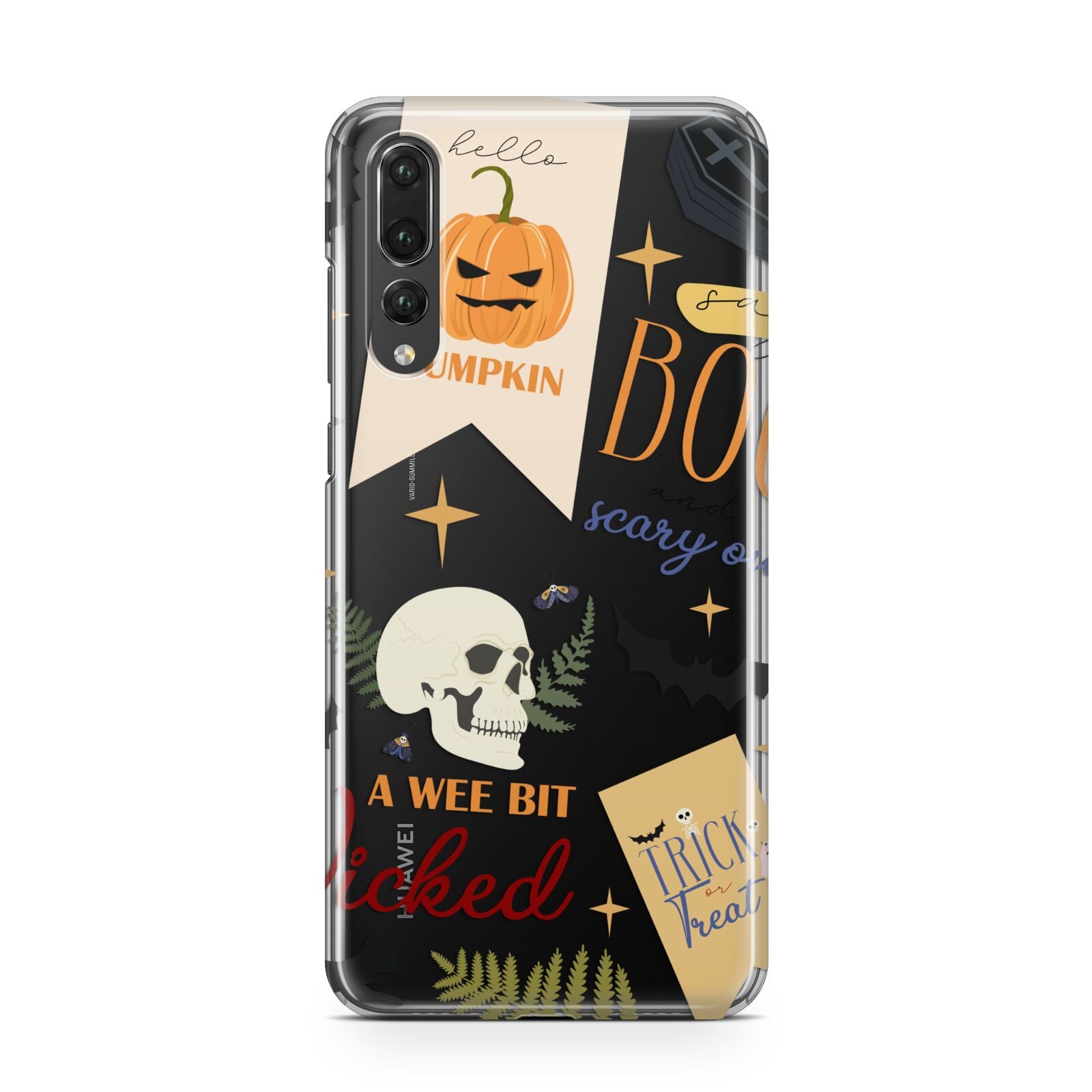 Dramatic Halloween Illustrations Huawei P20 Pro Phone Case