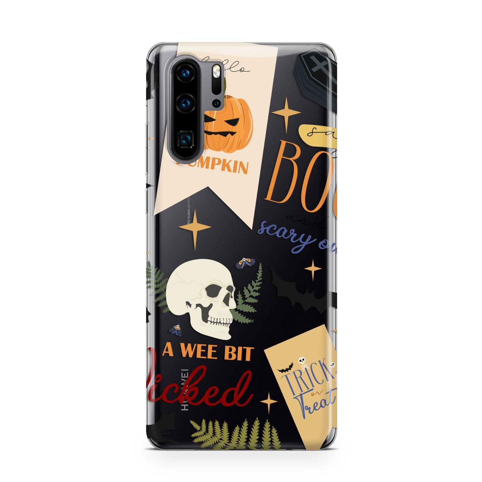 Dramatic Halloween Illustrations Huawei P30 Pro Phone Case