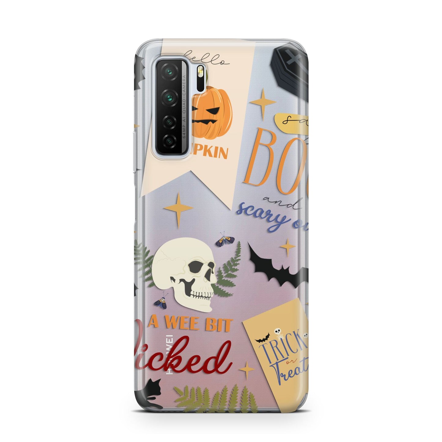 Dramatic Halloween Illustrations Huawei P40 Lite 5G Phone Case