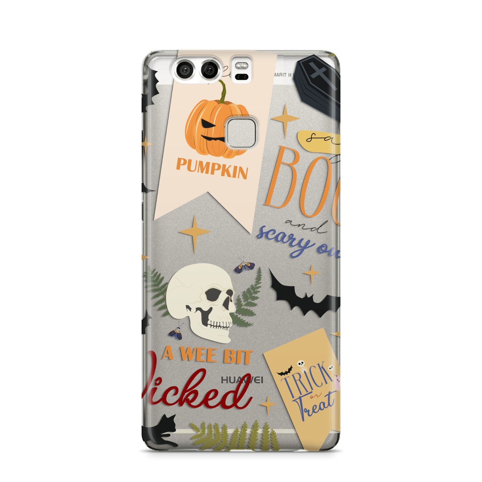 Dramatic Halloween Illustrations Huawei P9 Case