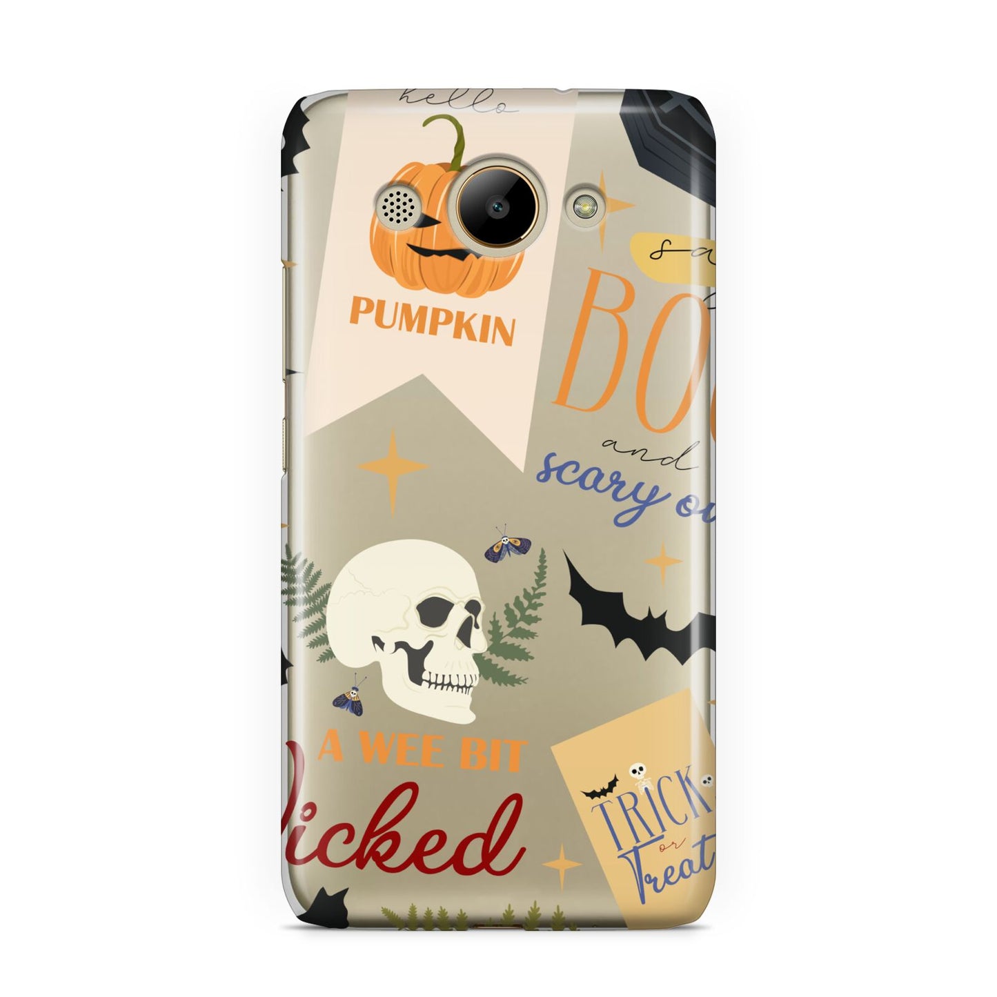 Dramatic Halloween Illustrations Huawei Y3 2017