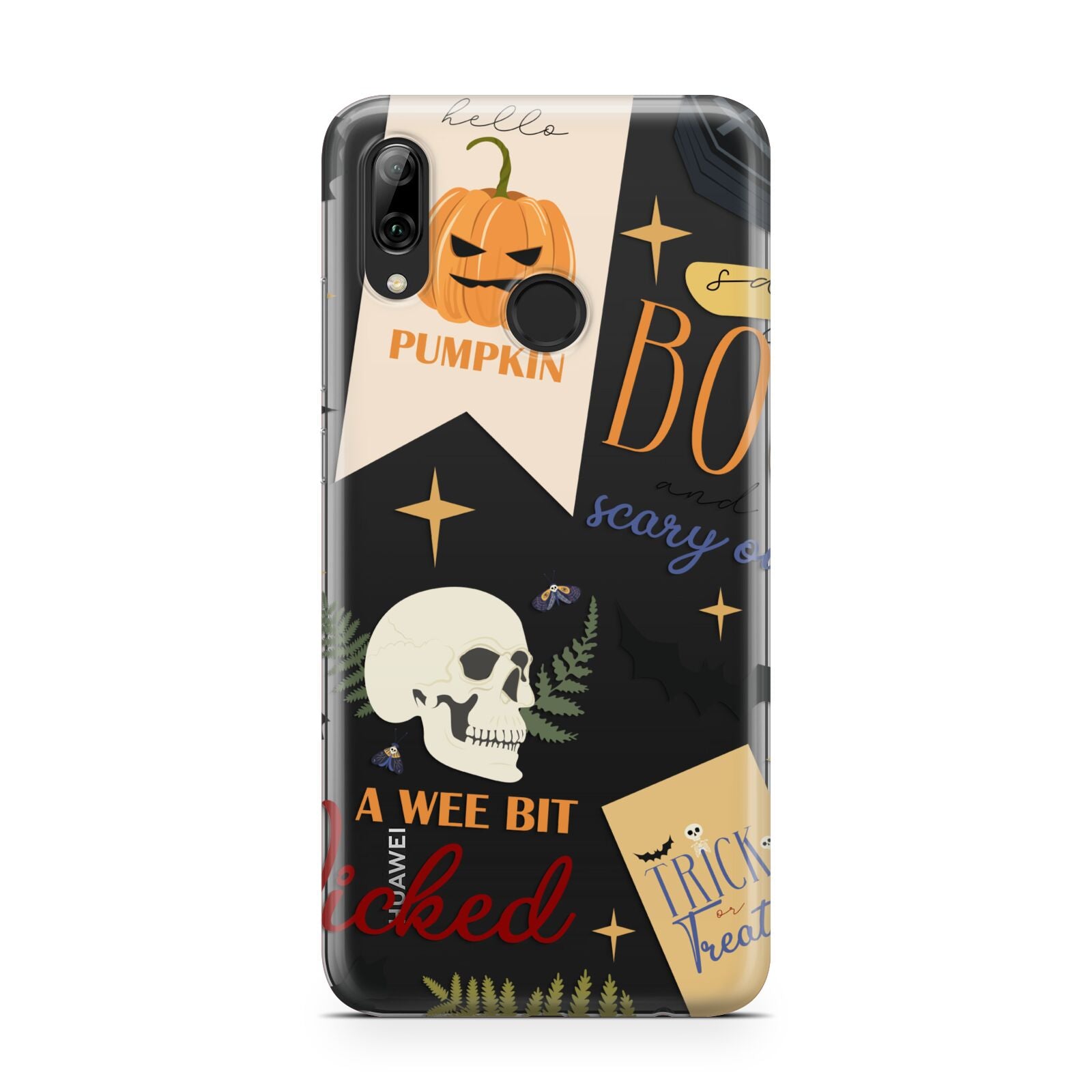 Dramatic Halloween Illustrations Huawei Y7 2019