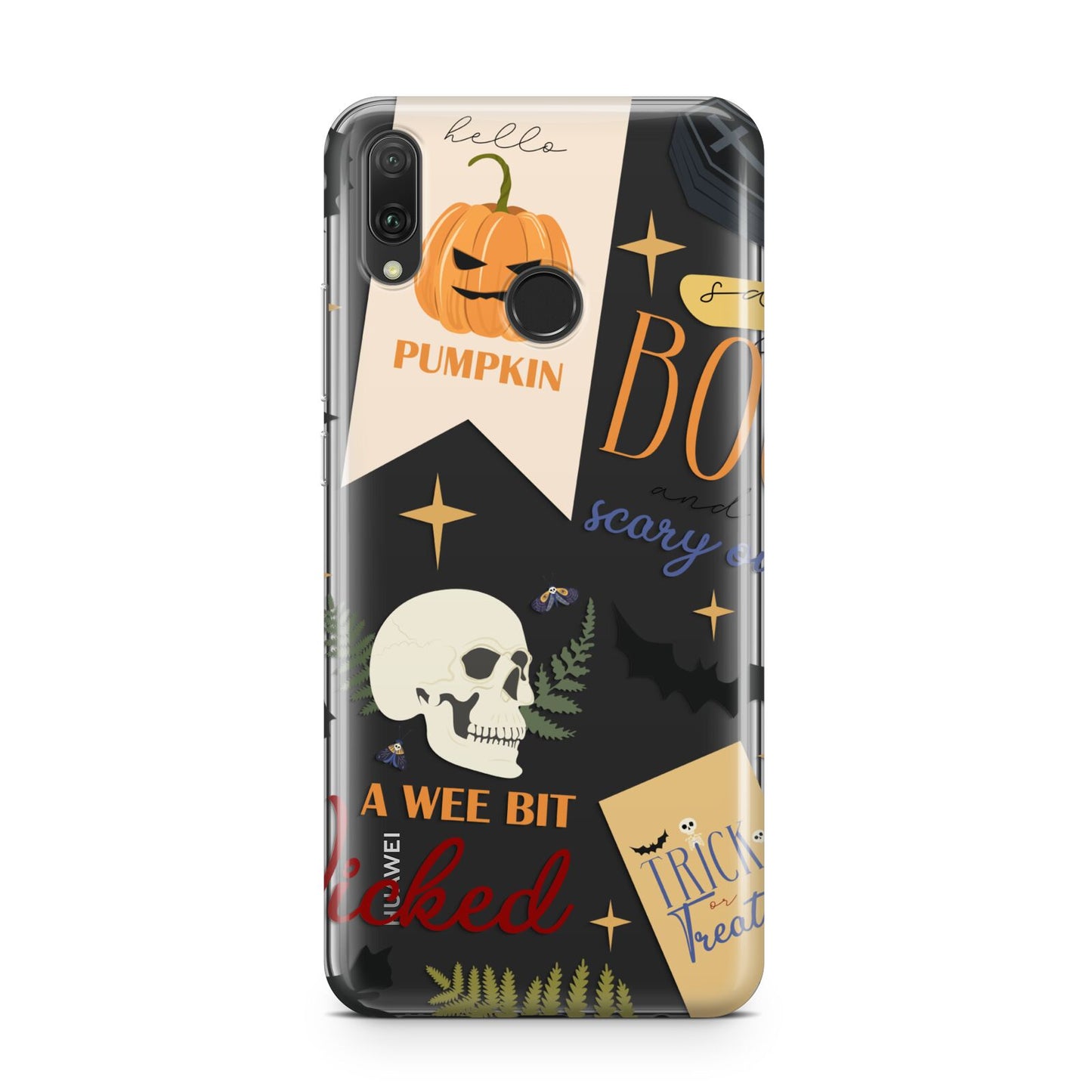 Dramatic Halloween Illustrations Huawei Y9 2019