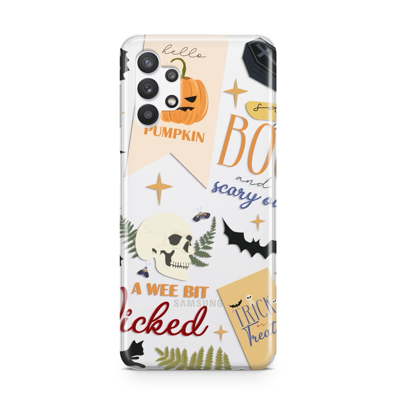 Dramatic Halloween Illustrations Samsung A32 5G Case