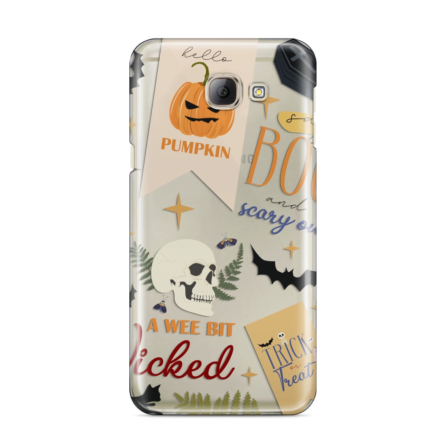 Dramatic Halloween Illustrations Samsung Galaxy A8 2016 Case