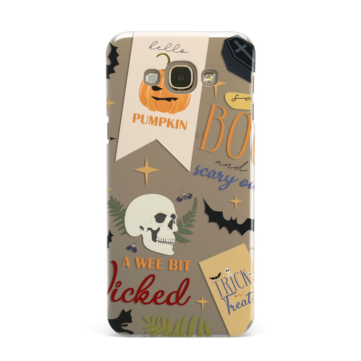 Dramatic Halloween Illustrations Samsung Galaxy A8 Case