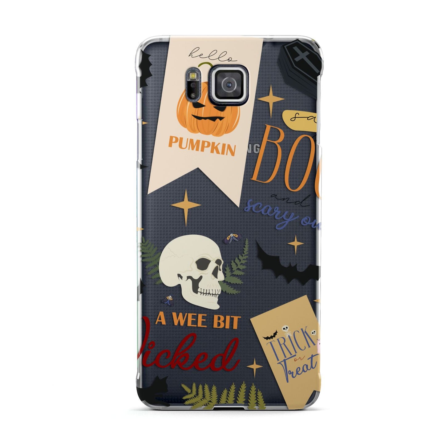 Dramatic Halloween Illustrations Samsung Galaxy Alpha Case