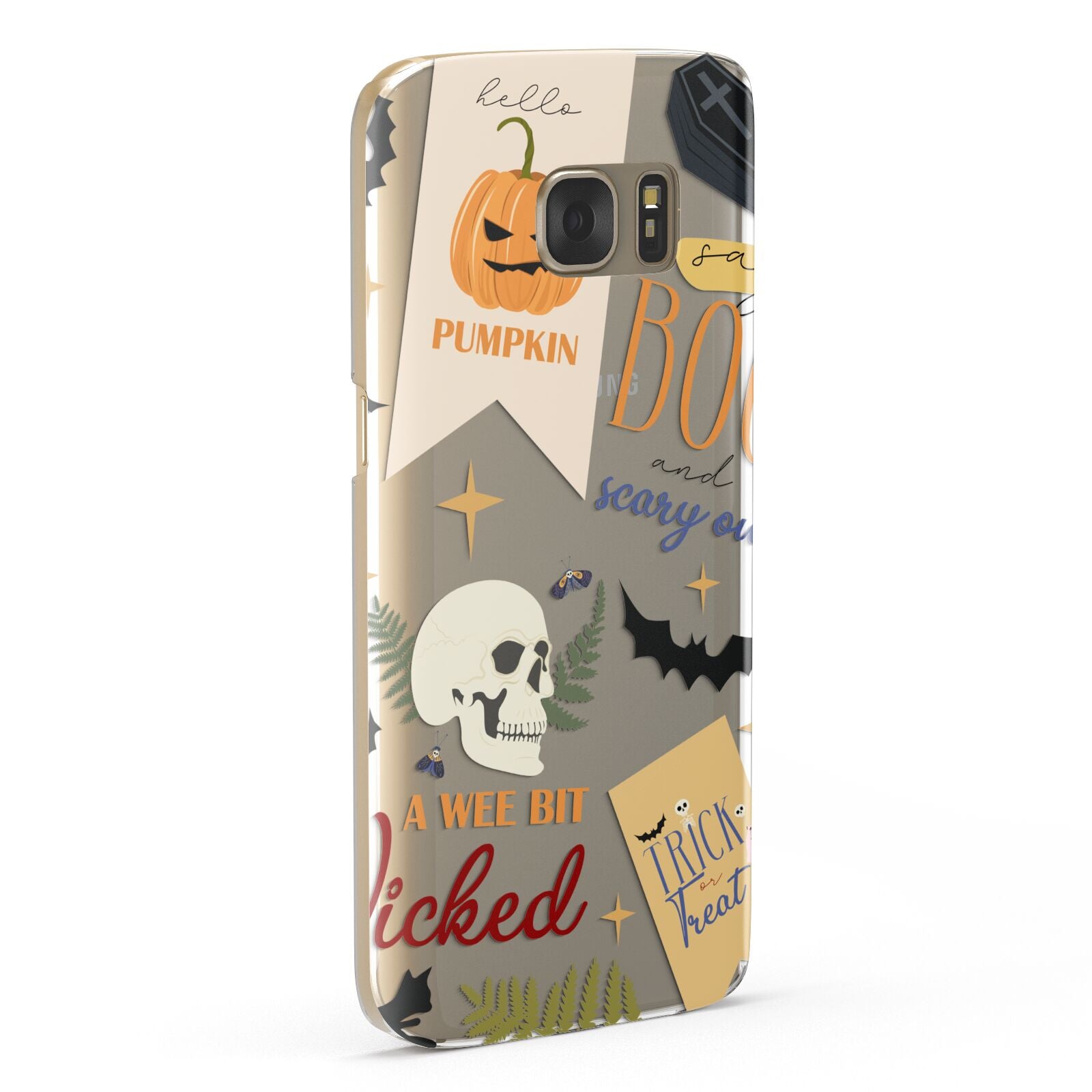 Dramatic Halloween Illustrations Samsung Galaxy Case Fourty Five Degrees