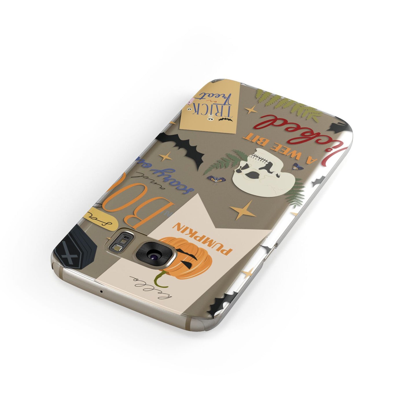 Dramatic Halloween Illustrations Samsung Galaxy Case Front Close Up