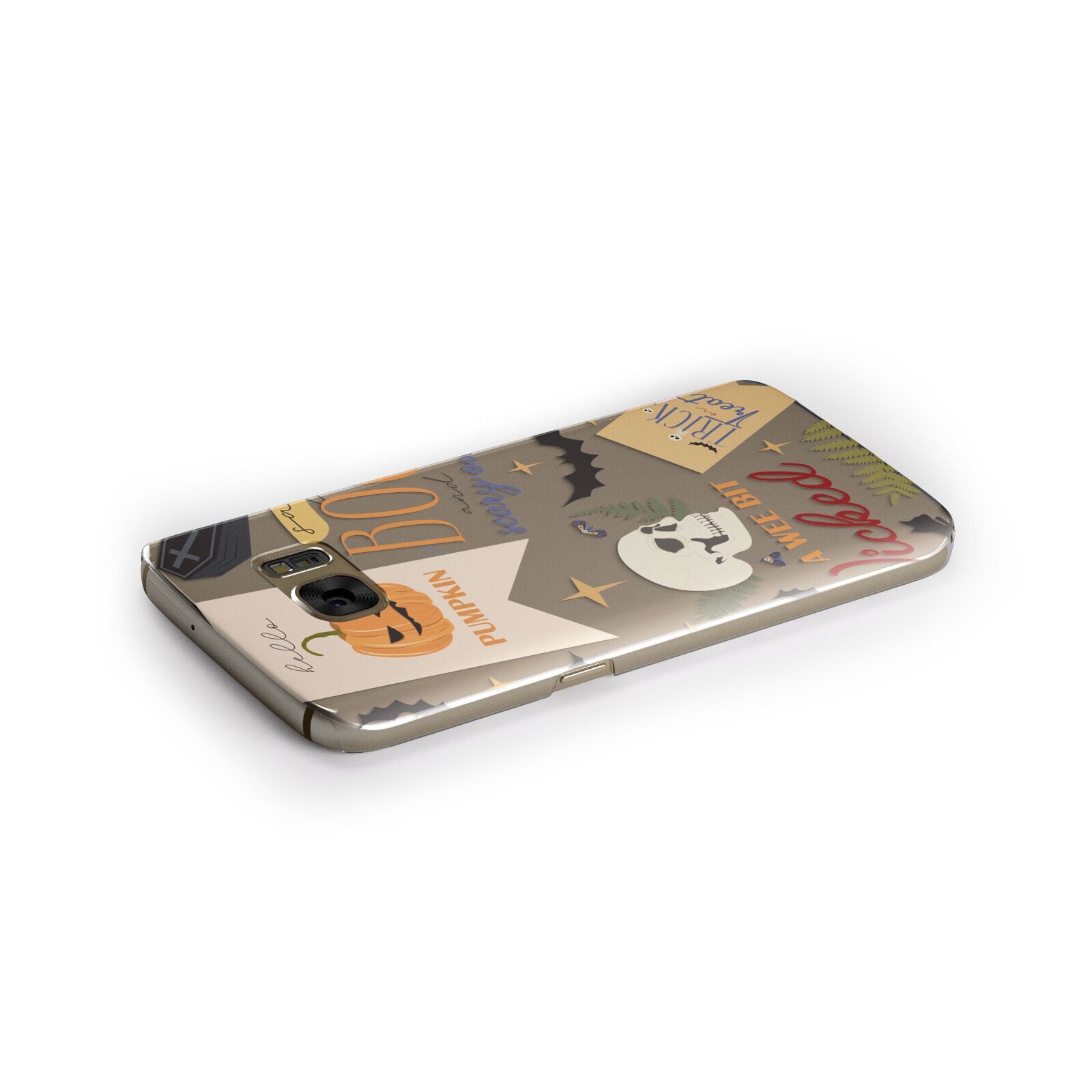 Dramatic Halloween Illustrations Samsung Galaxy Case Side Close Up