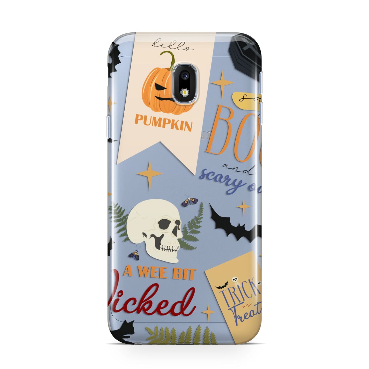 Dramatic Halloween Illustrations Samsung Galaxy J3 2017 Case