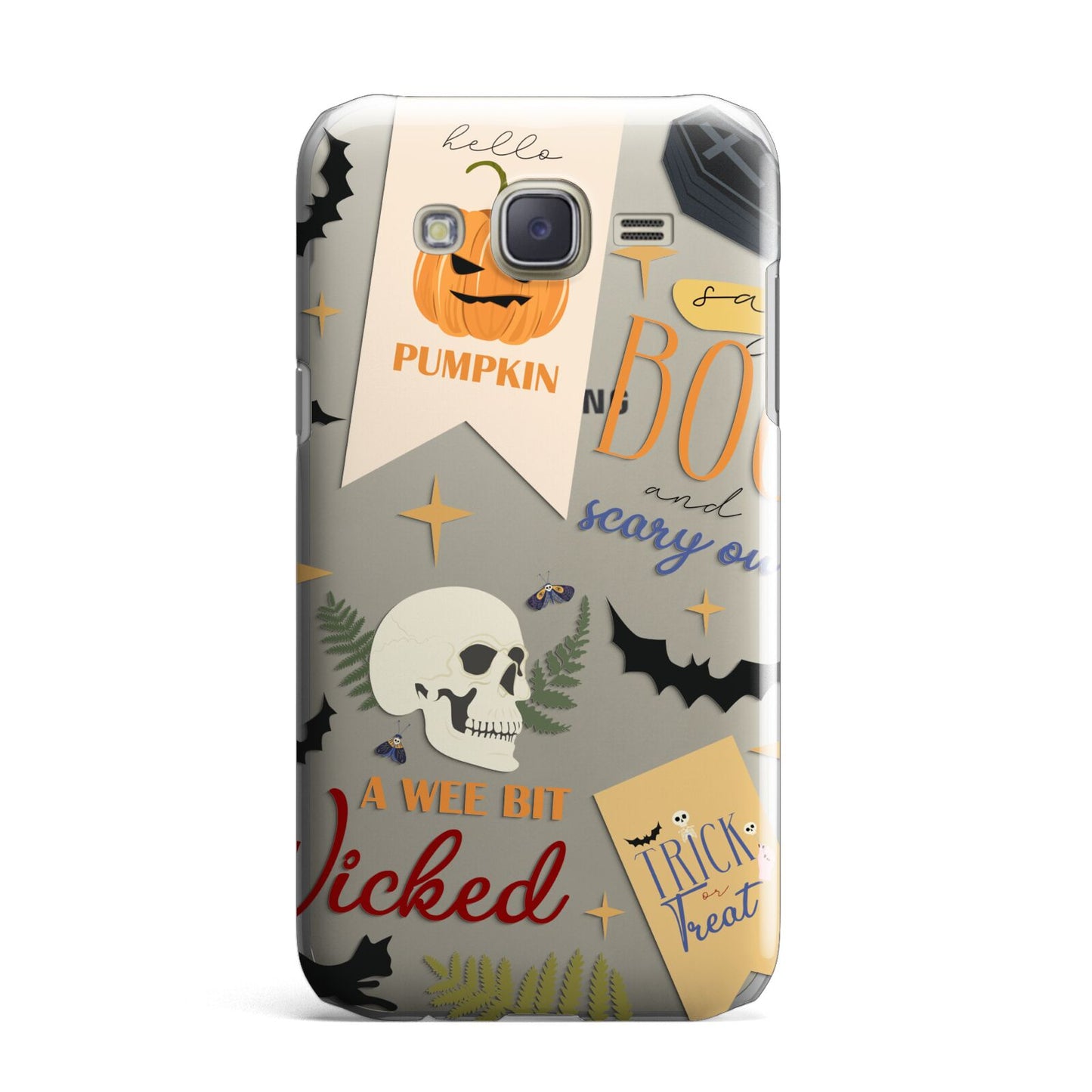 Dramatic Halloween Illustrations Samsung Galaxy J7 Case