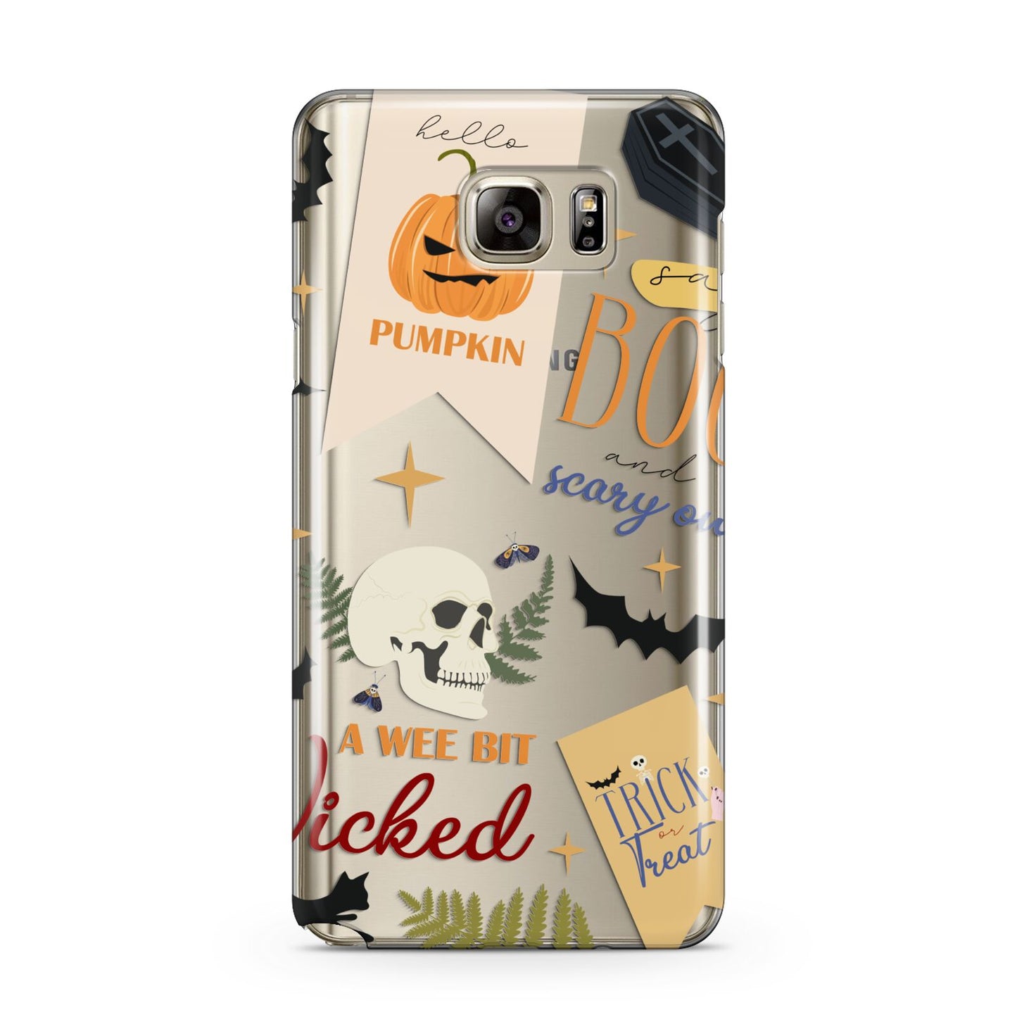 Dramatic Halloween Illustrations Samsung Galaxy Note 5 Case