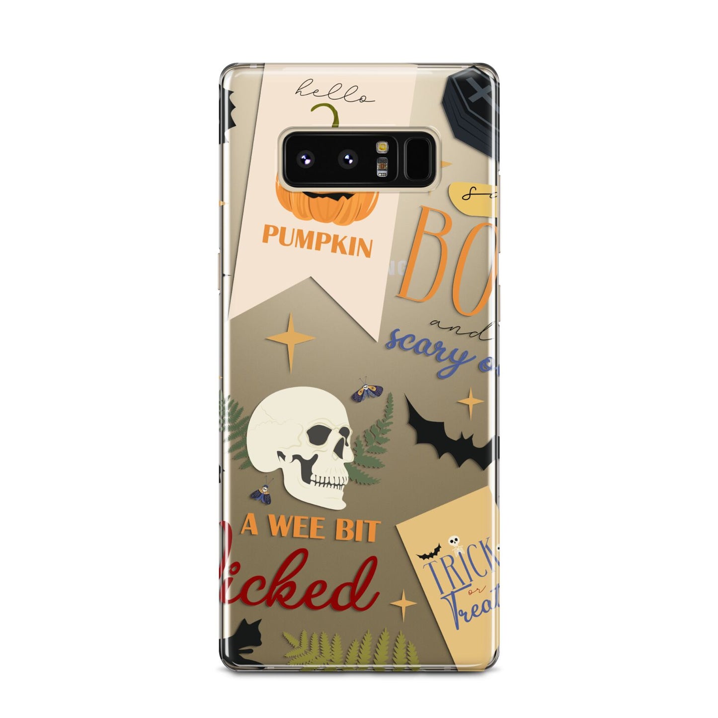 Dramatic Halloween Illustrations Samsung Galaxy Note 8 Case