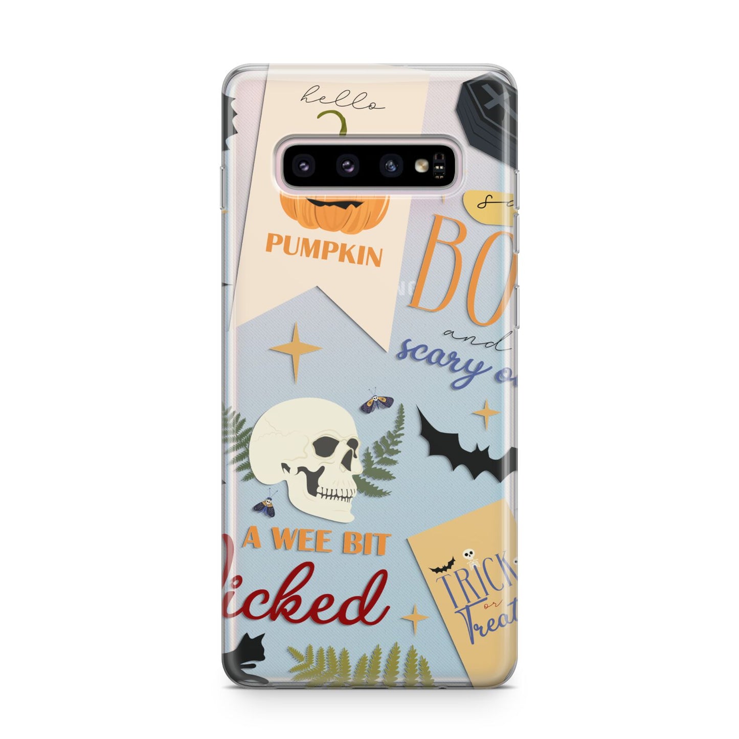 Dramatic Halloween Illustrations Samsung Galaxy S10 Plus Case