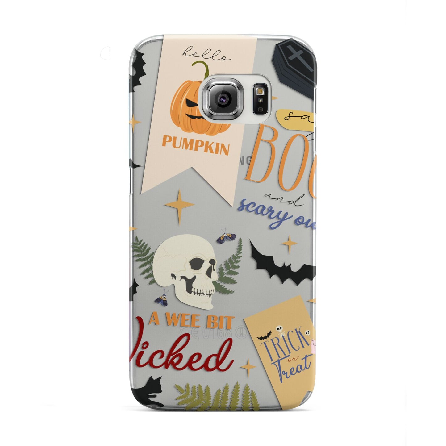 Dramatic Halloween Illustrations Samsung Galaxy S6 Edge Case