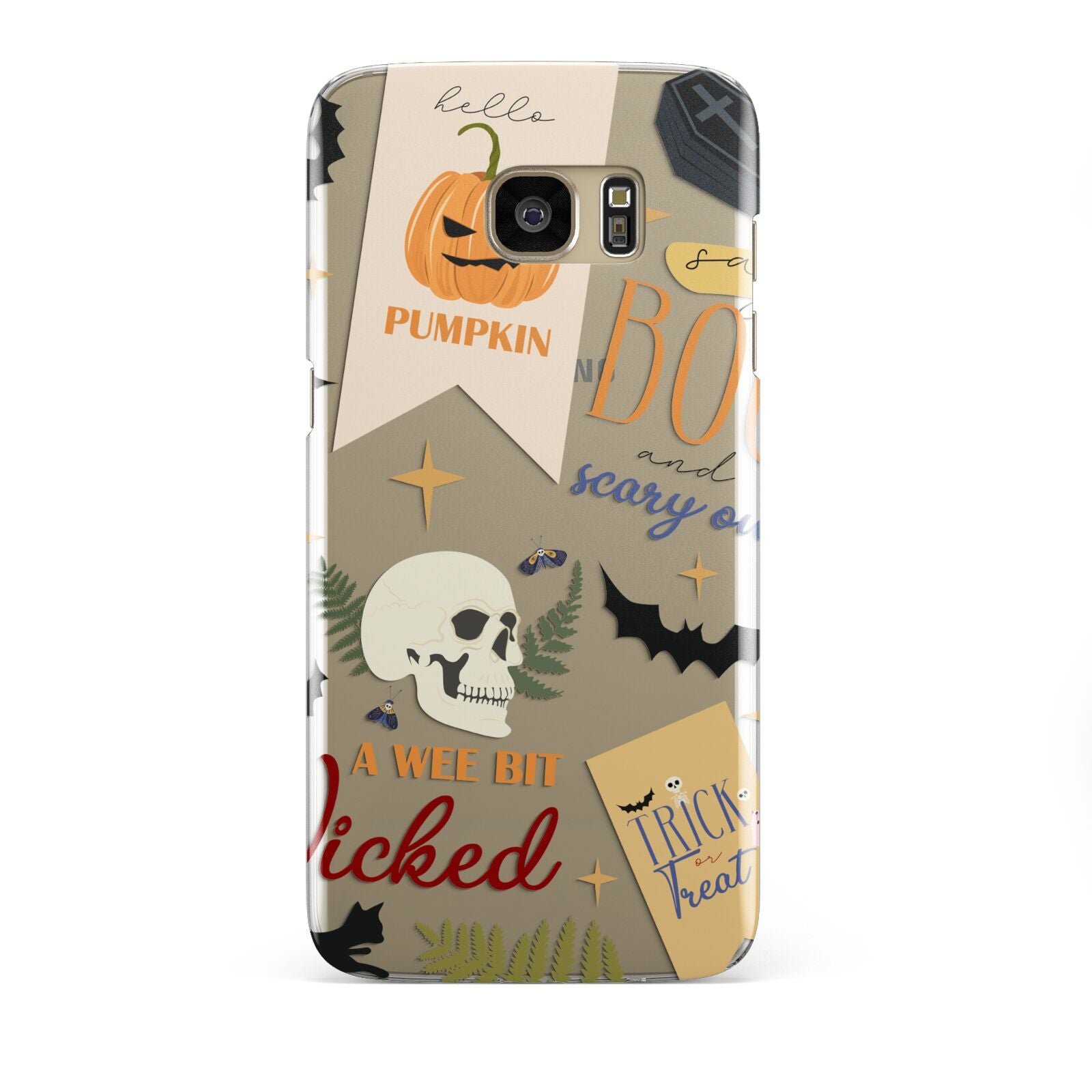 Dramatic Halloween Illustrations Samsung Galaxy S7 Edge Case