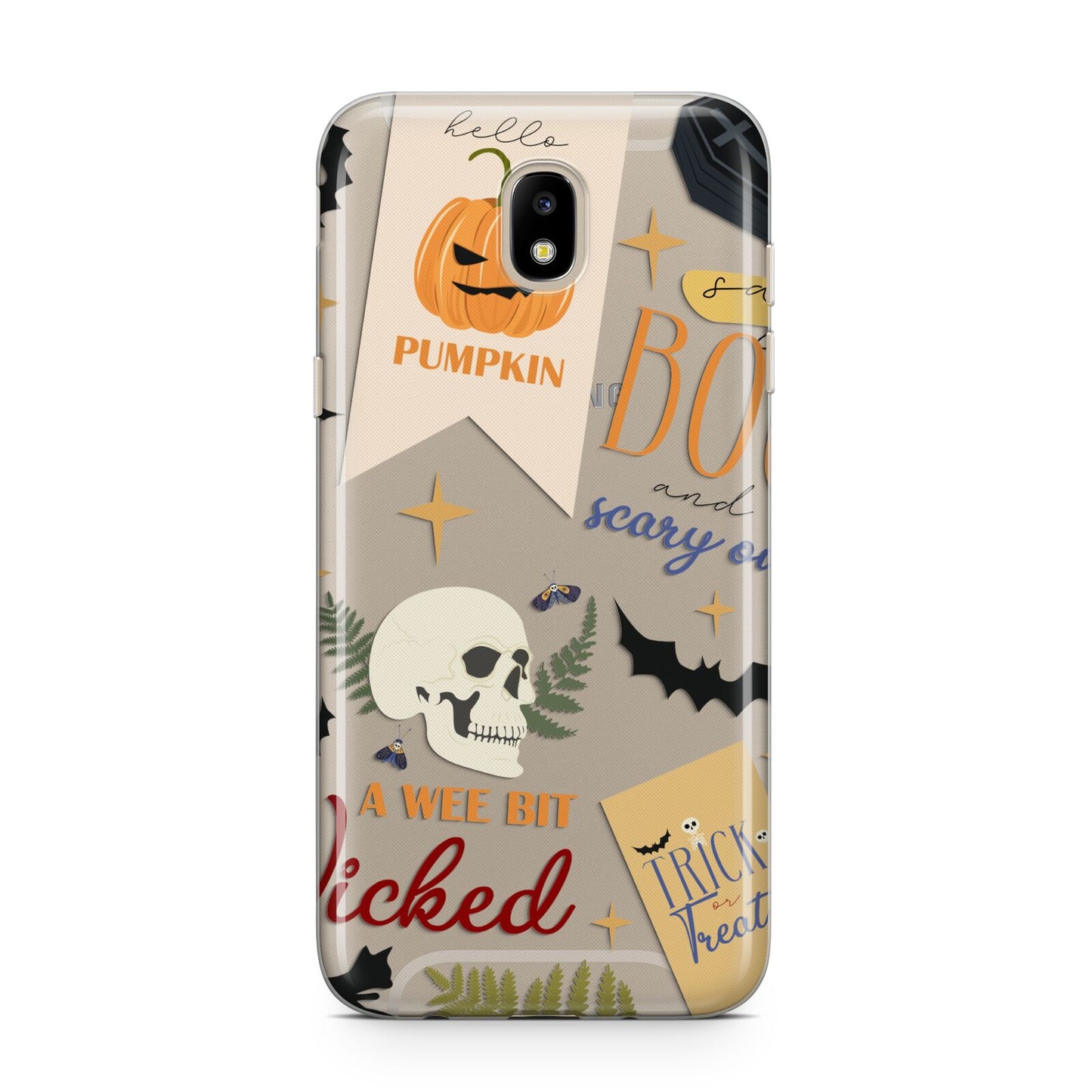 Dramatic Halloween Illustrations Samsung J5 2017 Case