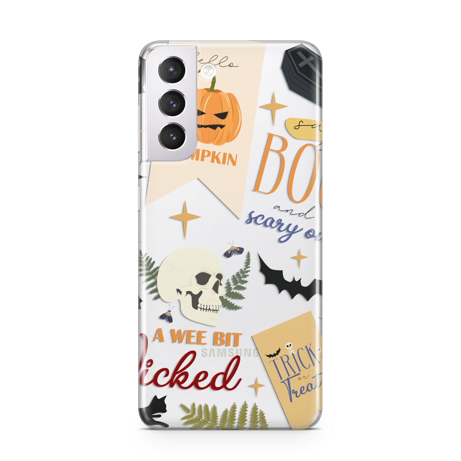 Dramatic Halloween Illustrations Samsung S21 Case