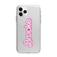 Dream Name Apple iPhone 11 Pro in Silver with Bumper Case