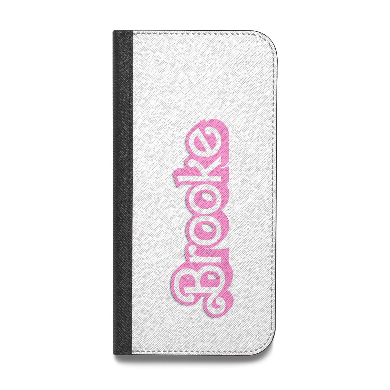 Dream Name Vegan Leather Flip iPhone Case