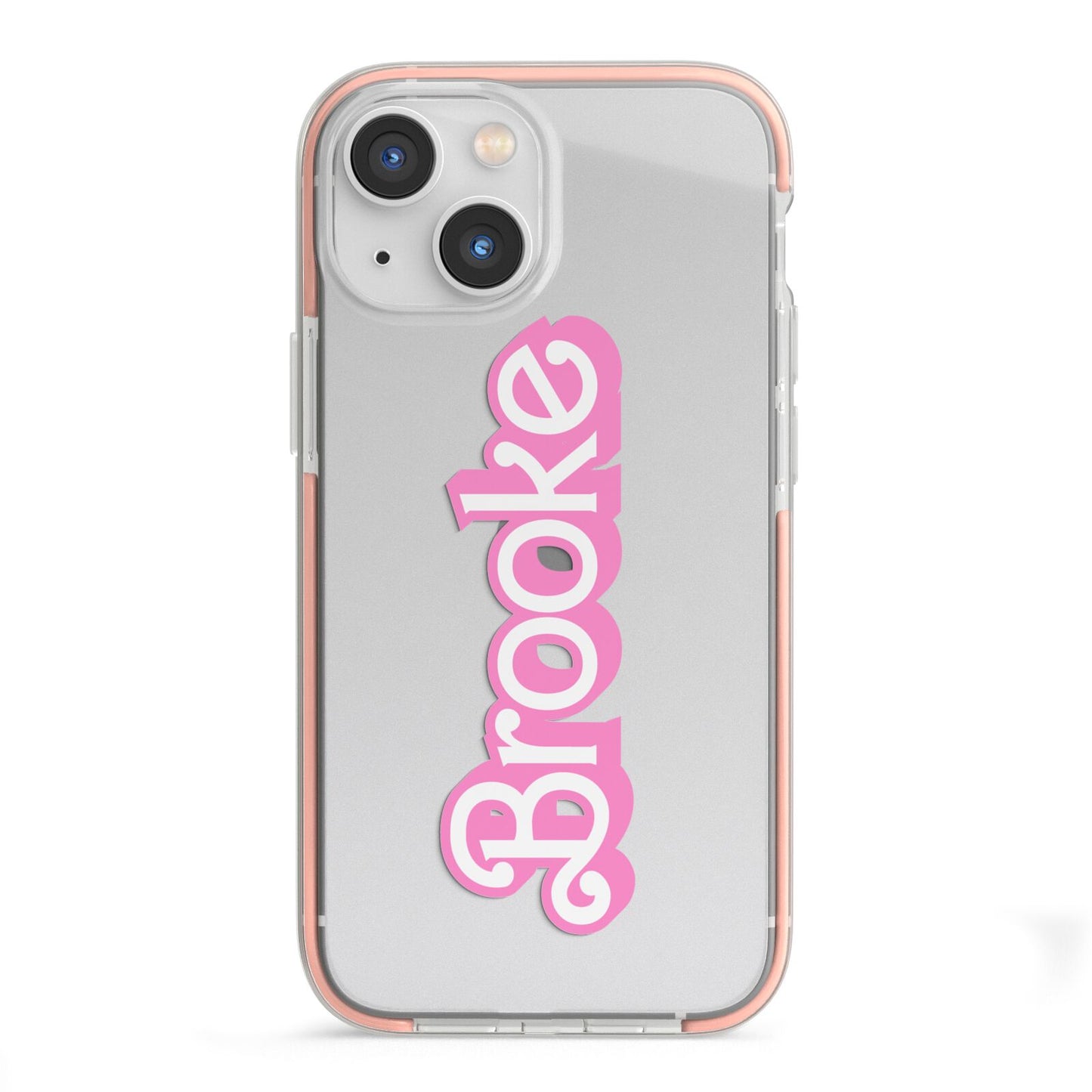 Dream Name iPhone 13 Mini TPU Impact Case with Pink Edges