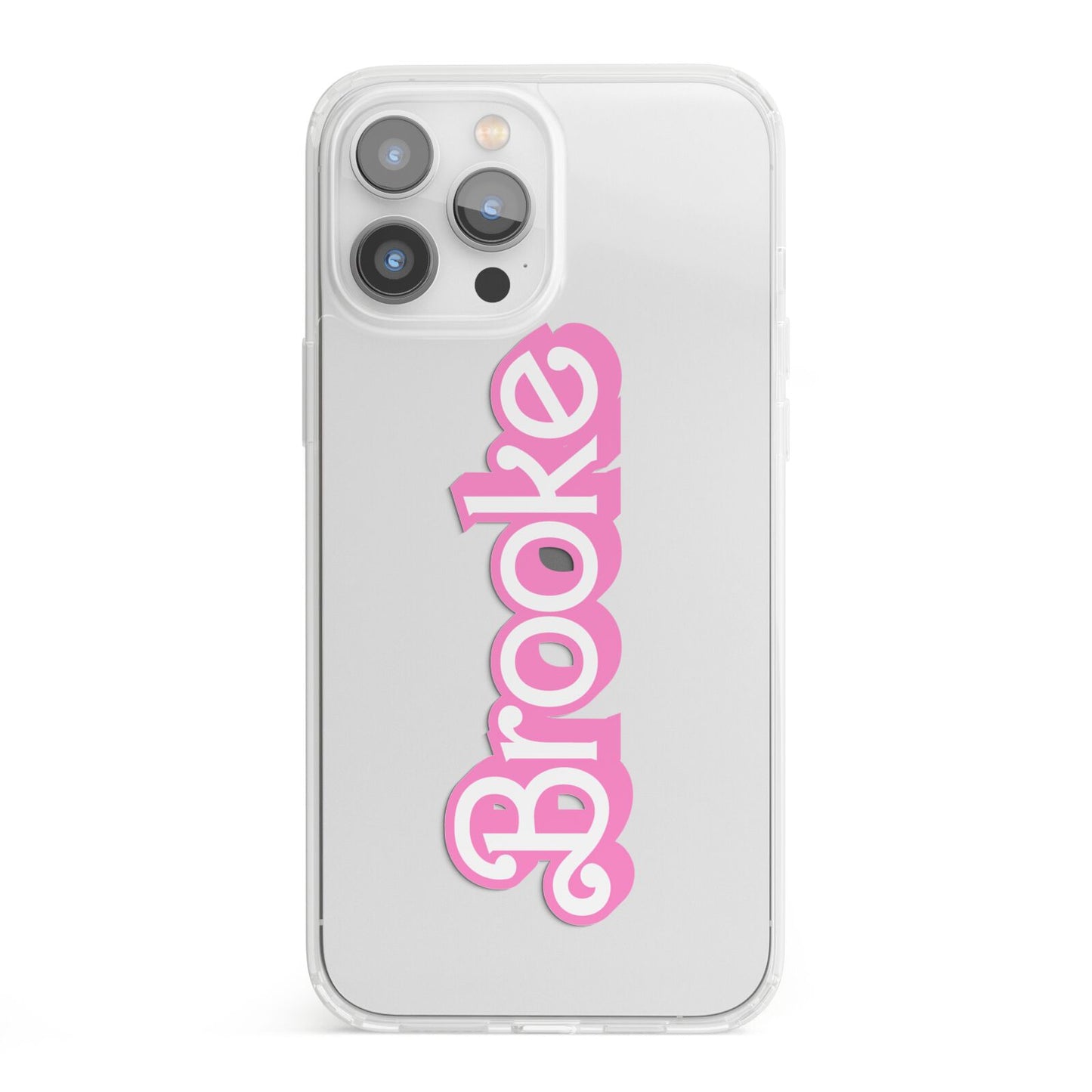 Dream Name iPhone 13 Pro Max Clear Bumper Case