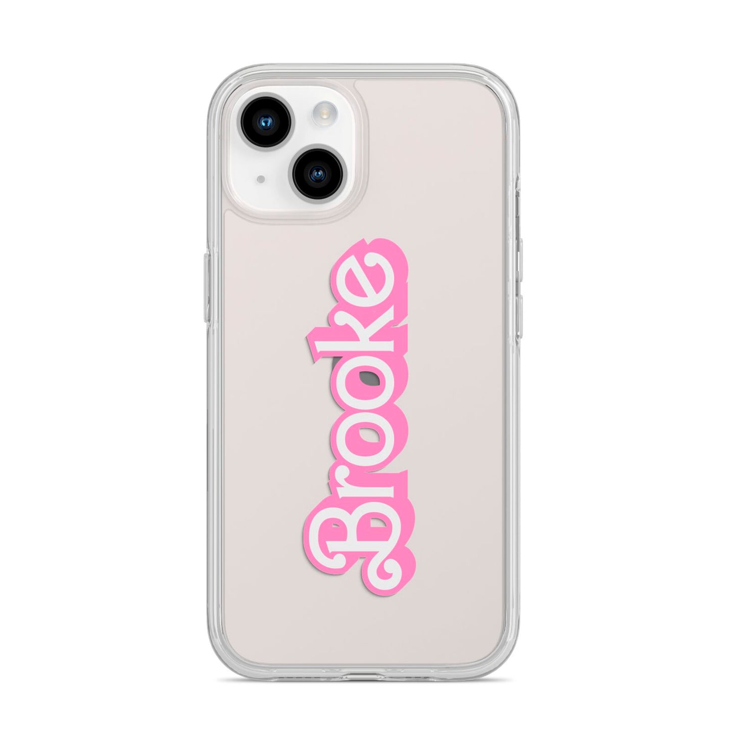 Dream Name iPhone 14 Clear Tough Case Starlight