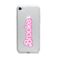 Dream Name iPhone 7 Bumper Case on Silver iPhone