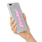 Dream Name iPhone 7 Plus Bumper Case on Silver iPhone Alternative Image